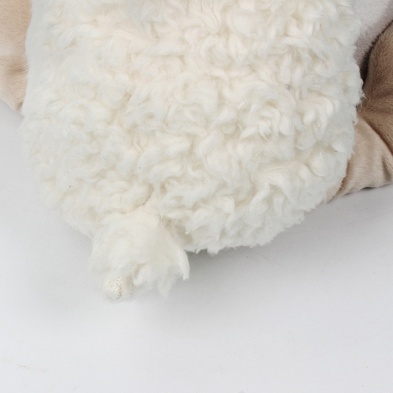 OEM 3D 100% Cashmere Polar Fleece Kids New Born Soft Plush Toy Sheep Lamb Animal Baby Swaddle Blanket