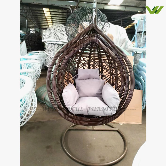 Customized small medium and large cost-effective Indoor Outdoor Furniture Hammock Swing Chair Garden Hanging Patio Swing Chair