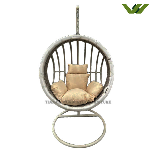 Popular Egg Swing Chair Reasonable Price Garden Furniture Patio Swings Hanging Chair With Or Without Stand