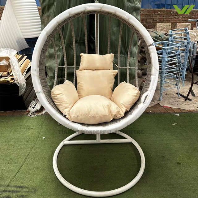 Popular Egg Swing Chair Reasonable Price Garden Furniture Patio Swings Hanging Chair With Or Without Stand