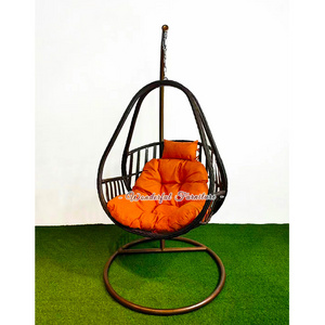 Good Quality Porch Swing Indoor And Outdoor Basket Swing Chair With Stand