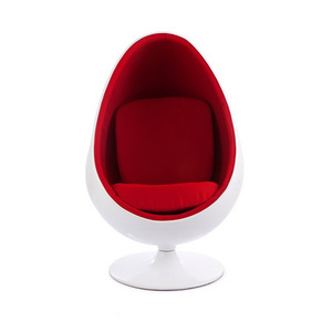 Wholesale Modern Office Leisure Room Sofa Chair Egg Pod Solid Back Swivel Relaxing Chair