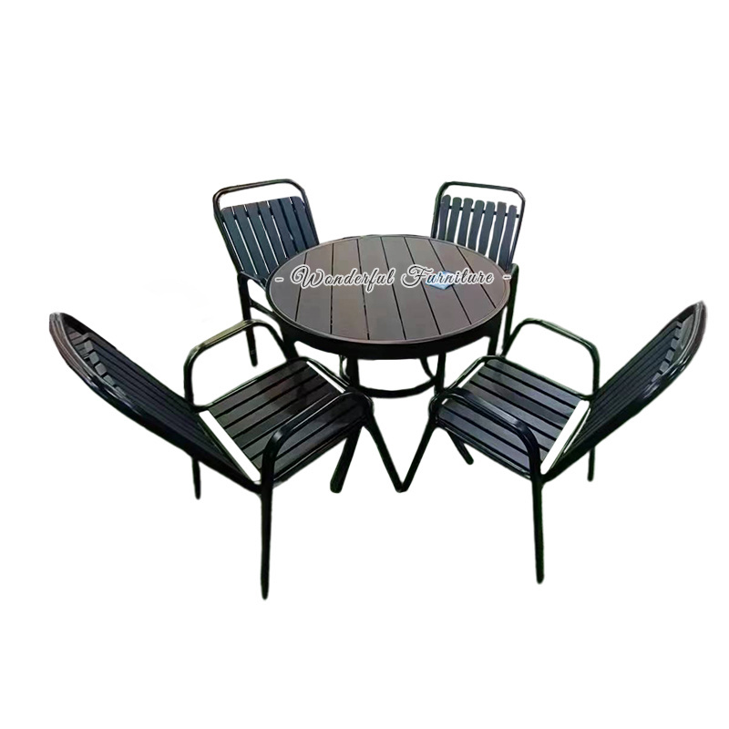 Garden Chairs Wood Plastic Composite Restaurant Furniture Garden Chairs And Tables