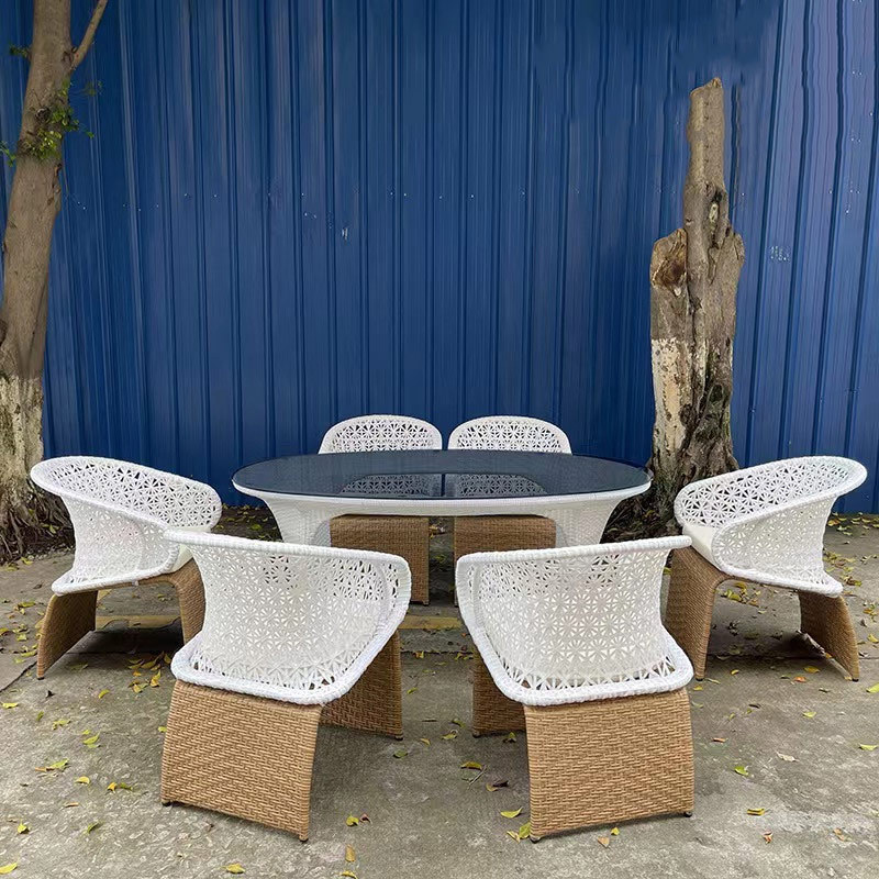 Patio Plastic Rattan Wicker Sun Lounge Chaise Lounger Rattan Chair Leisure Sand Beach Chair