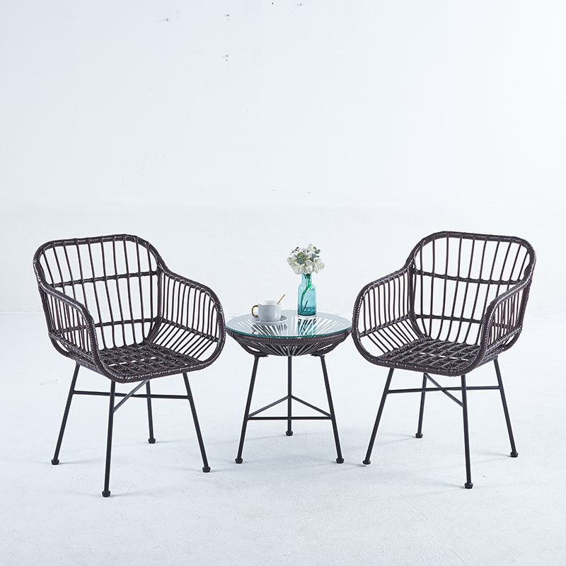 Best Garden Table and Chairs Stackable Garden Dining Set Black Outdoor Furniture Chair and Table Sets