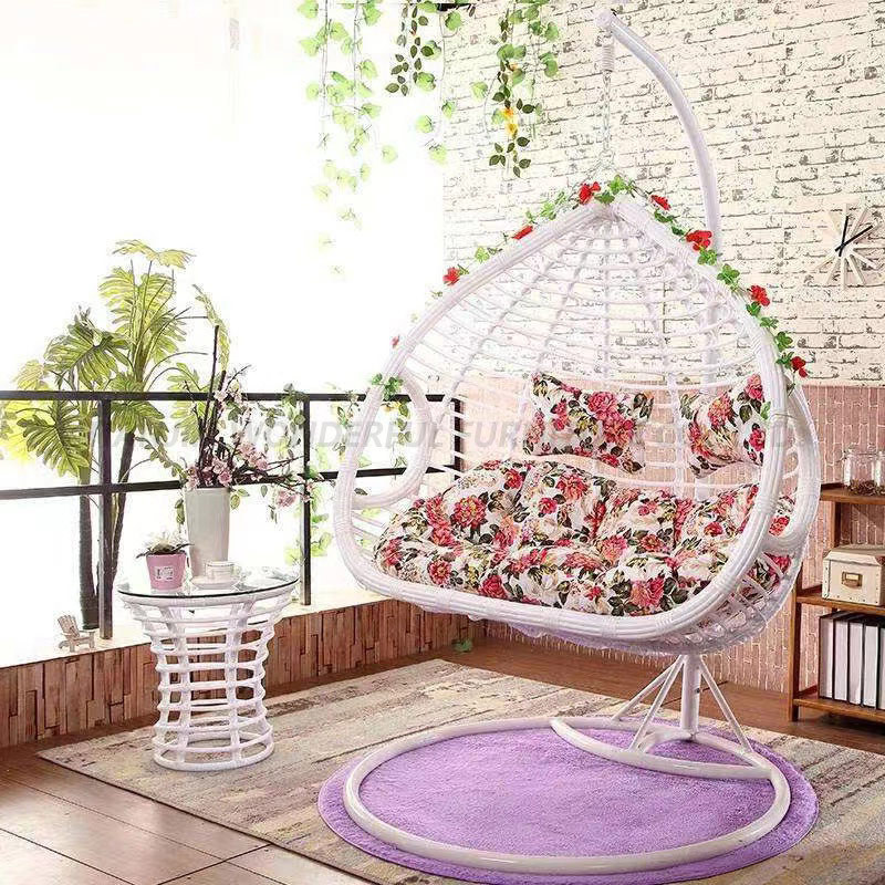 Wicker Patio Hammock Outdoor Rattan Garden Egg Hanging Swing Chair