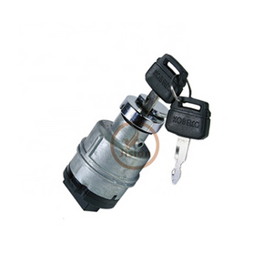 YN50S00026F1 YN50S00026F3 Starter Switch Ignition Switch W/2 Key for Kobelco Excavator SK200 SK200-8 SK210-8 SK250-8