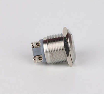 Hot Sale 19MM Mini on/off Mushroom Metal Selector Push Button Switch