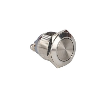 Hot Sale 19MM Mini on/off Mushroom Metal Selector Push Button Switch