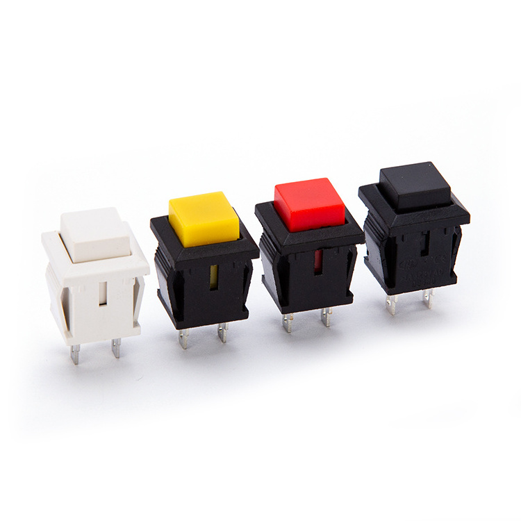 Push button DS-430 Press key switch 14*14mm square button mini switch on-off self-lock/non lock