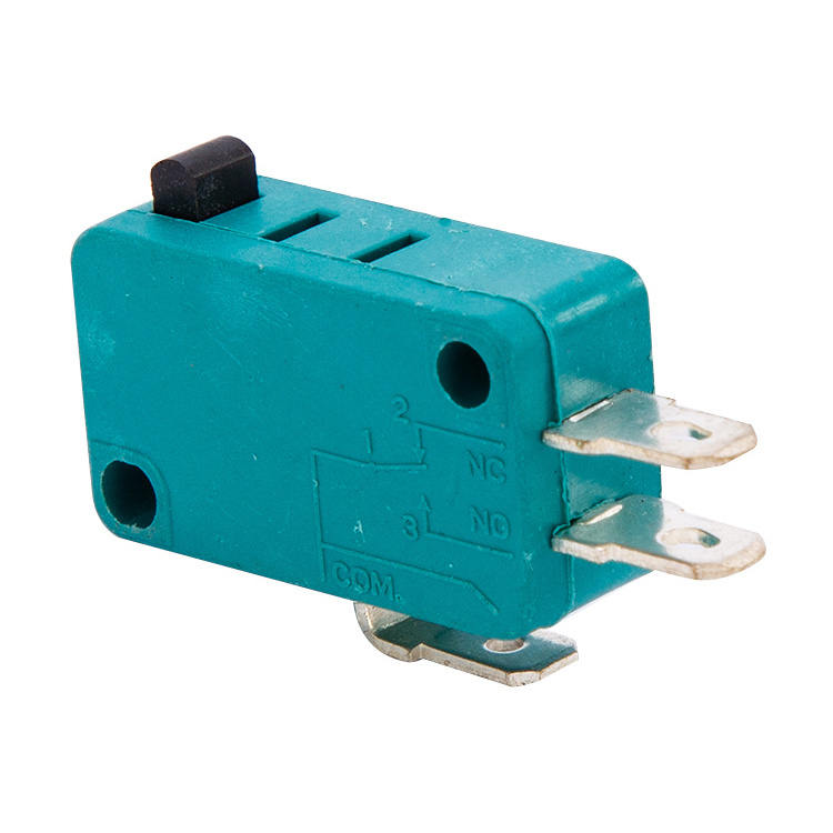 Mini Micro Switches CE IP67 Solenoid On Off Switch 30m Max 15A 1NO+1NC Momentary Push Button Switch