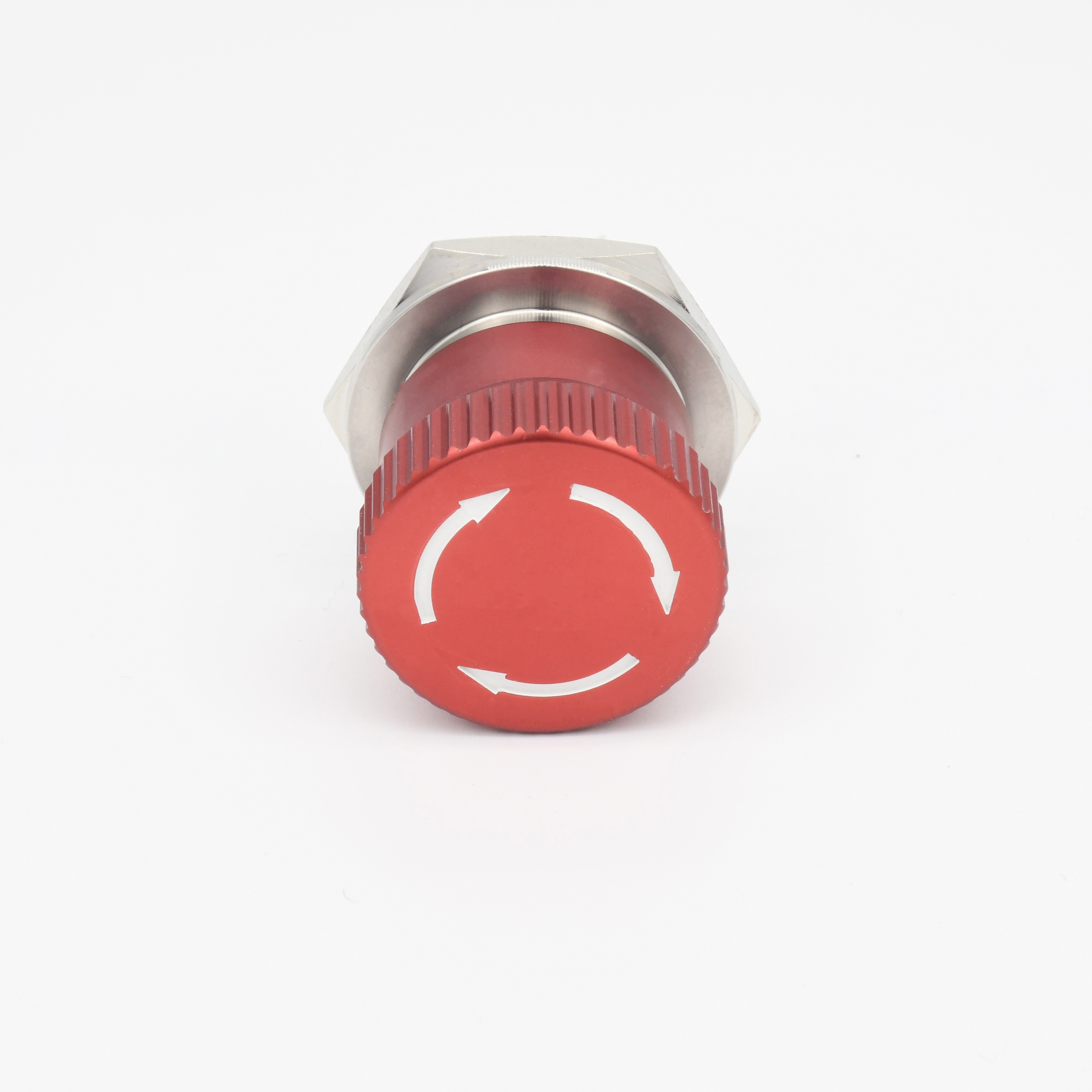 30mm Big Mushroom Head Waterproof Switch Emergency Stop Button With Momentary Self-locking Function