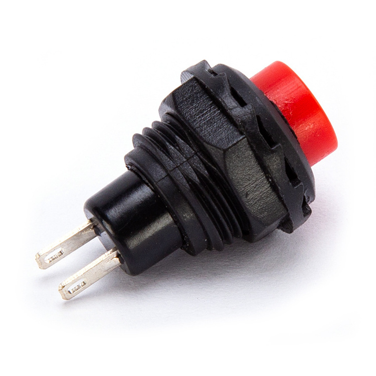 Plastic Push Button Switch 12V Car Dash On-Off Momentary Push Button Horn Doorbell Switch Momentary Push Switch 125V 3A