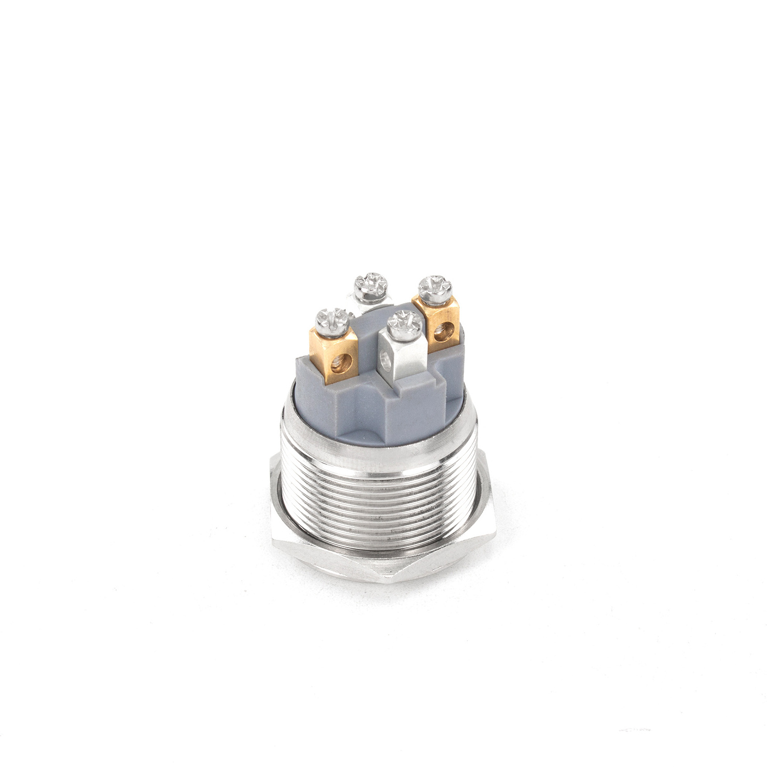 22mm explosion proof Flat metal Self-locking  push button switches