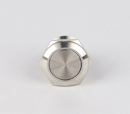 Hot Sale 19MM Mini on/off Mushroom Metal Selector Push Button Switch