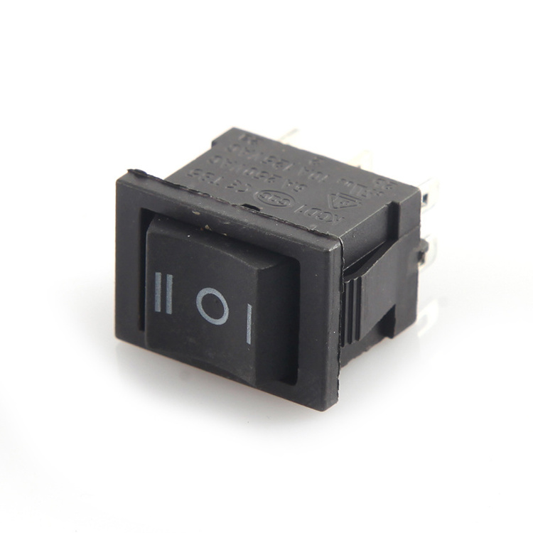 KCD1-203 6A 250V/10A 125V AC DPDT Rocker Switch