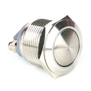 Waterproof Push Button 19mm Nonstick metal push button switch