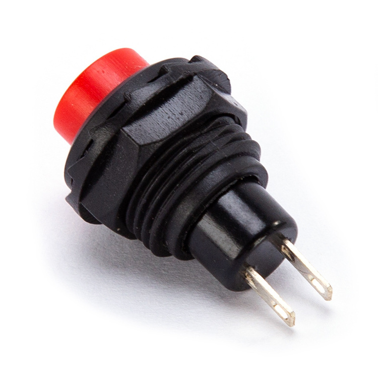 Plastic Push Button Switch 12V Car Dash On-Off Momentary Push Button Horn Doorbell Switch Momentary Push Switch 125V 3A