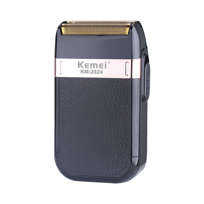 2022 New KEMEI KM-2024 Reciprocating beard Trimmer USB Rechargeable Electric Shaver