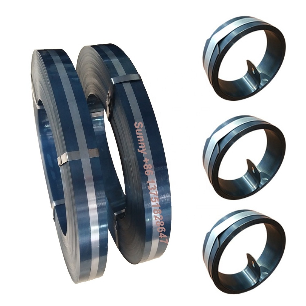 rolling shutter door spring steel strip manufacturer High Carbon blue 65mn steel strip