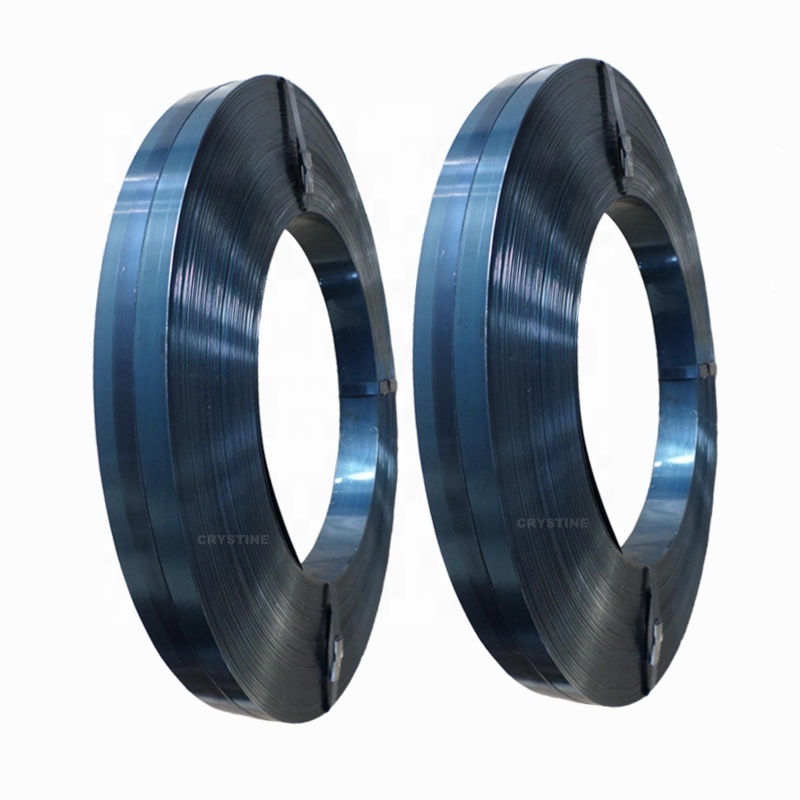 High Carbon Steel SAE1075 C75 CK75 Heat Treatment Blue Tempered Roller Shutter Door Spring Steel Strip