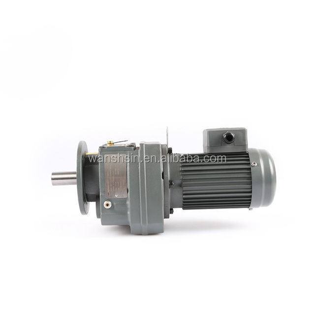 1 30 ratio reduction gearbox F series coaxial helical  electric gear motor