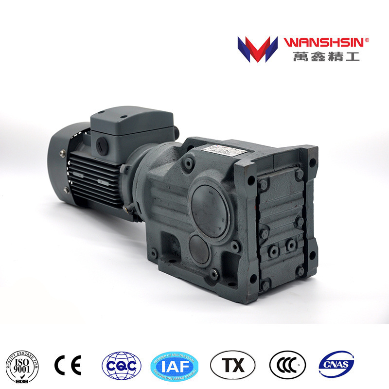 Heavy Duty Speed Reducer Gearbox Low Speed Low Noise High Torque Reducer With AM Flange Adapter