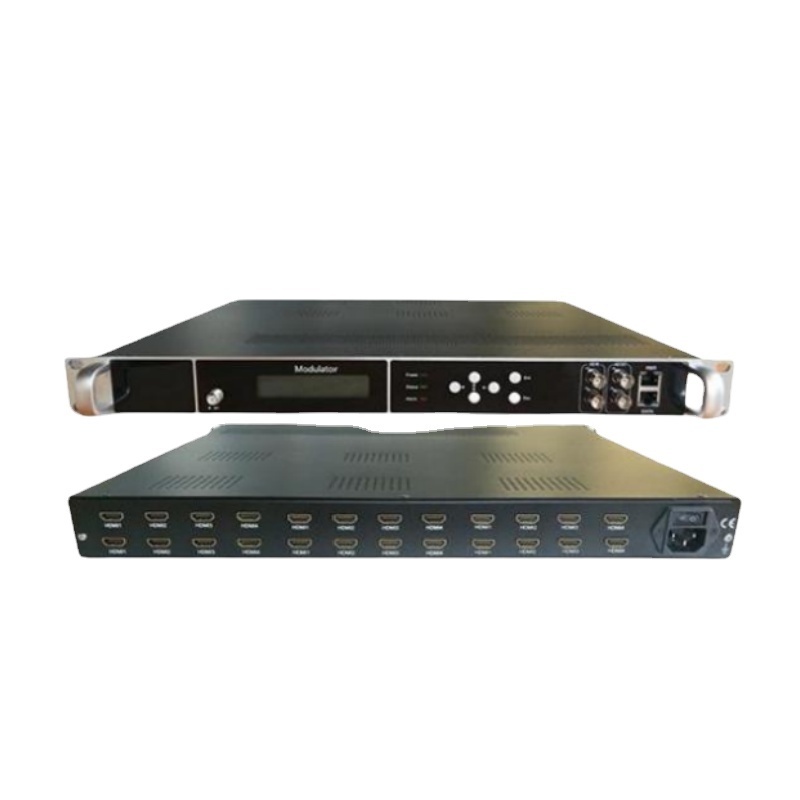 Digital Headend Encoder Modulador ISDBT H264 HD to DVB-C DVB-T ISDBT ATSC RF dvb- Modulator TDT HD Encoder Modulator