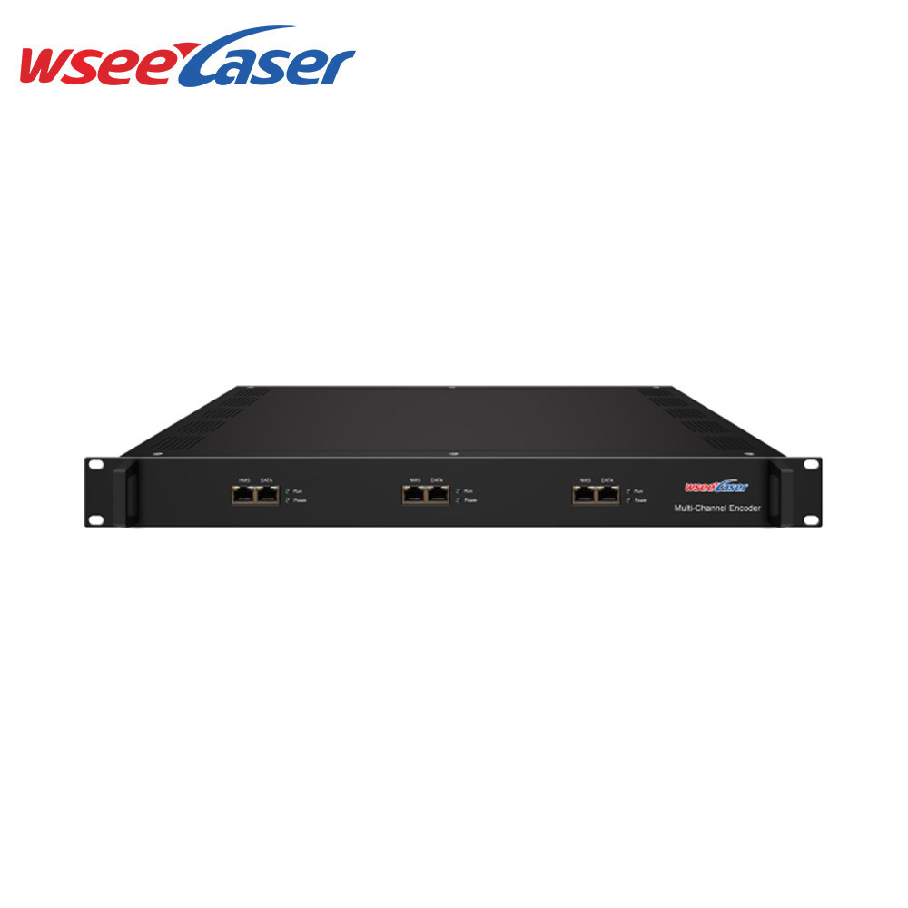 wseelaser Multi Channel H.264 Encoding 1080p digital Rf Encoder Modulator with Dvb-c Isdb-t Dvb-t