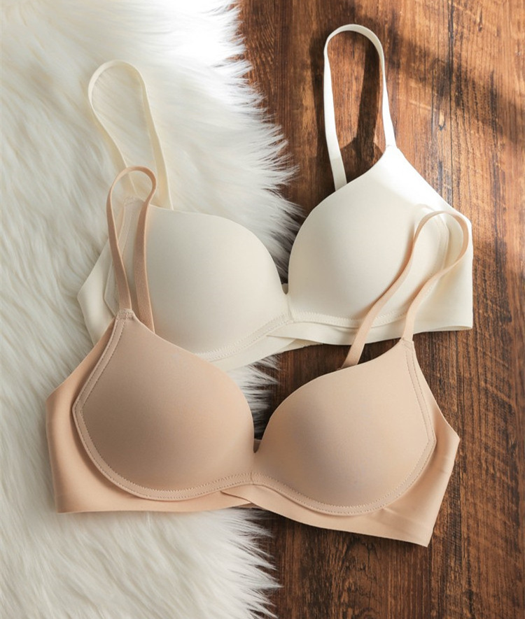 Expandable Bra Gathers Small Chest Without Trace Thin Fixed Cup One Piece Bra Wholesale