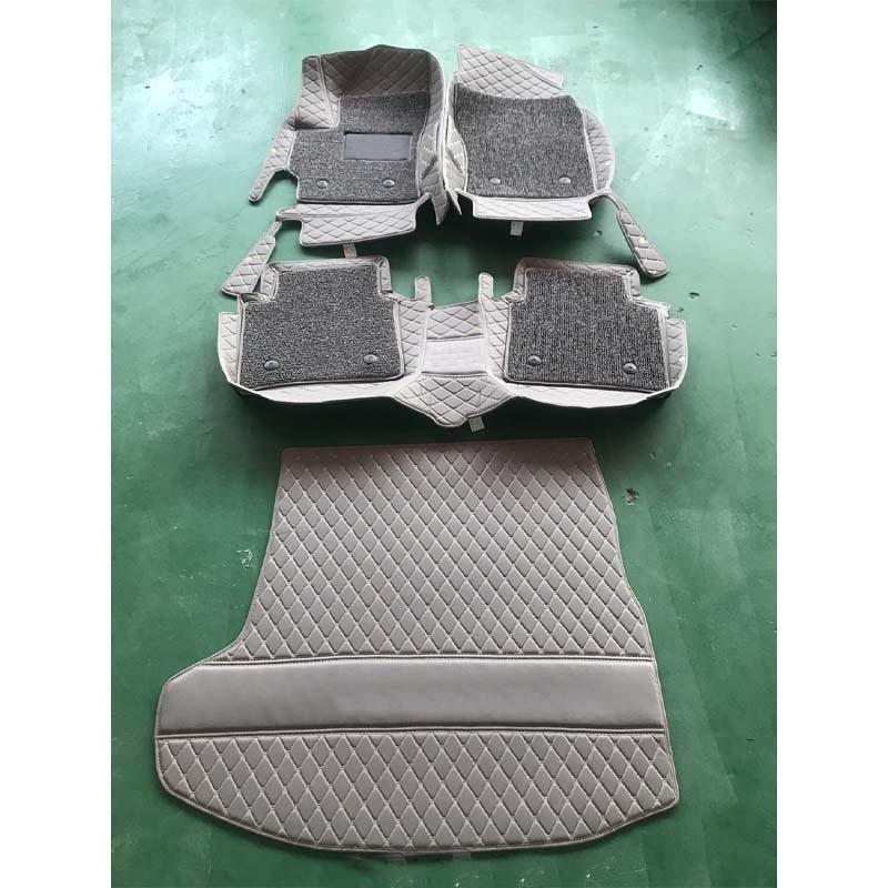 Luxury unique full set 5D car mats carpet floor foot mats for all kind of car models car accessories auto mats wholesale