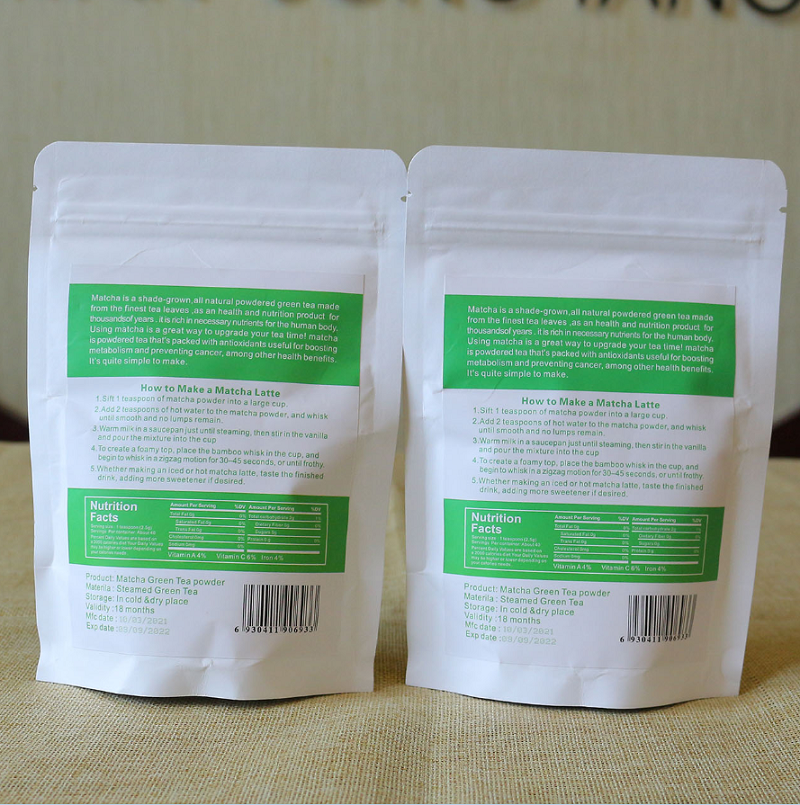 100% Natural Matcha Powder instant Organic Matcha Green Tea Manufacturer Wholesale