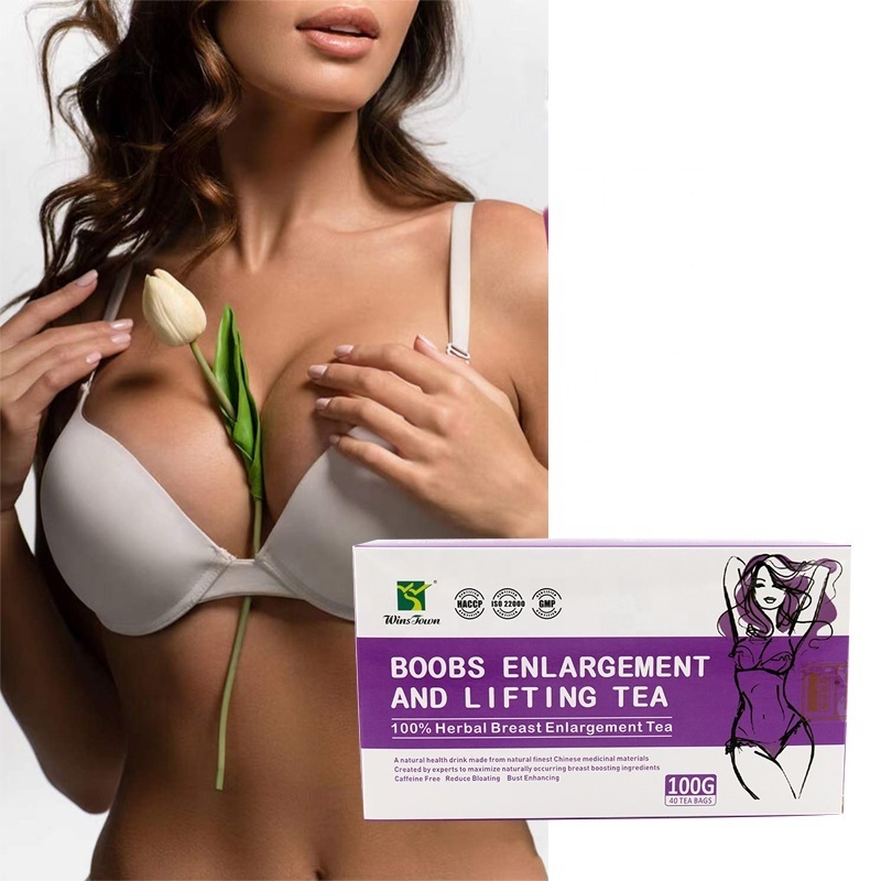 Private Label boobs enlargement and lifting tea 100% chinese herbal big breast enlargement firmness tea Increase cup size