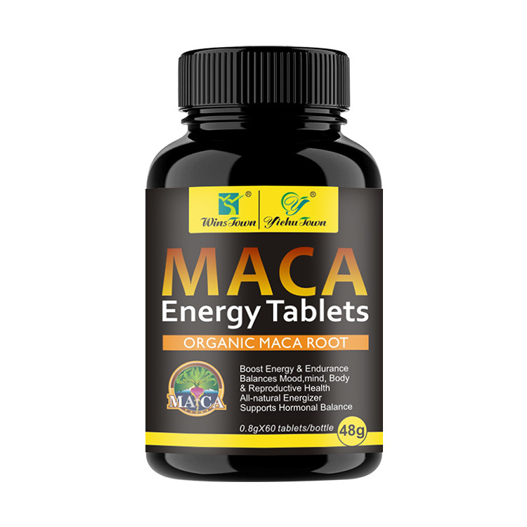 Maca Energy Boosting Tablets Supplements Natural Herbal Healthy Reproductive Tablets