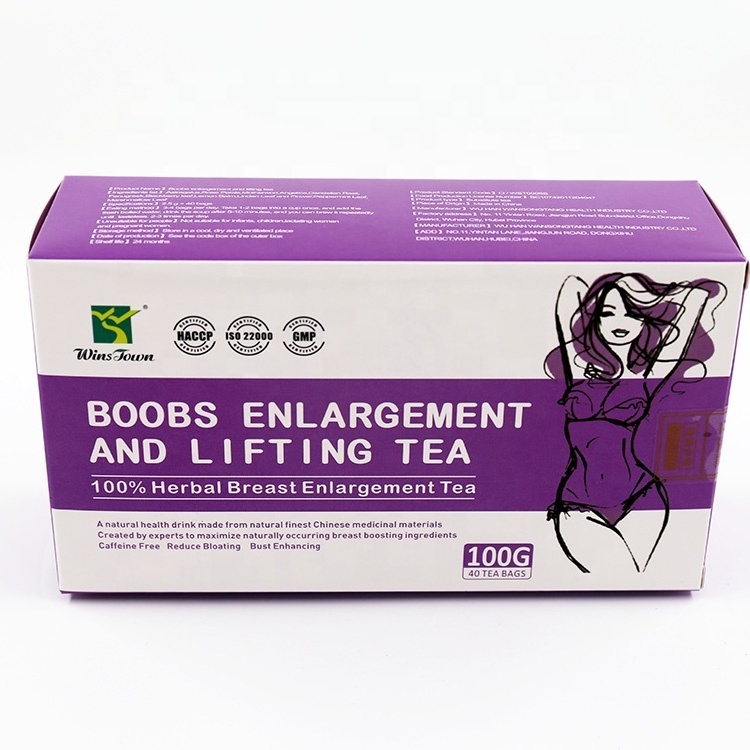 OEM own brand boobs Breast enlargement tea Natural Chinese Herbal Teabag