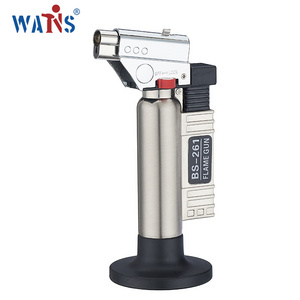 Refillable windproof ignitions Welding Butane Torch BS-261 brazing soldering lighter