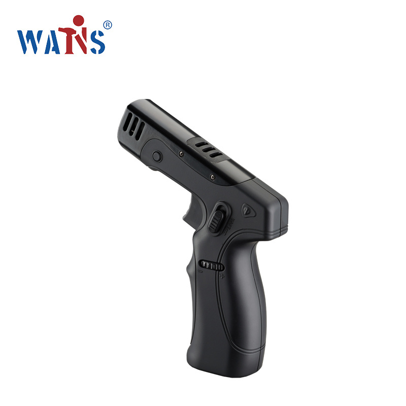 Safety Features Portable customizable model refillable butane gas windproof miniature jet torch cigar lighter