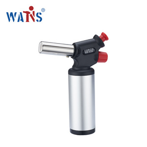 Windproof BS-620 endurance adjustable flame jet butane gas torch lighter for kitchen