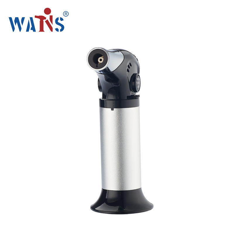 BS-401 kitchen torch white black jet flame kitchen butane gas torch lighter gas welding torch lighter