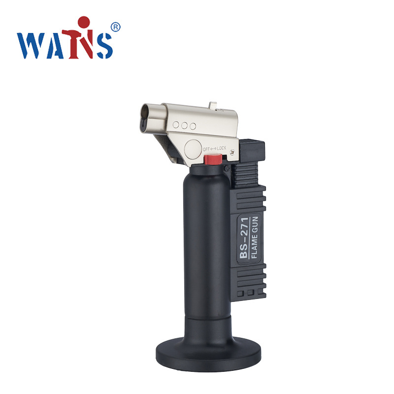 BS-271 Micro windproof jet flame refillable butane gas cigar cigarette lighter torch