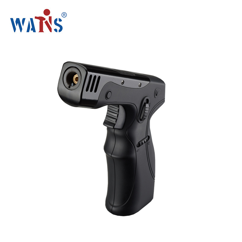 Safety Features Portable customizable model refillable butane gas windproof miniature jet torch cigar lighter