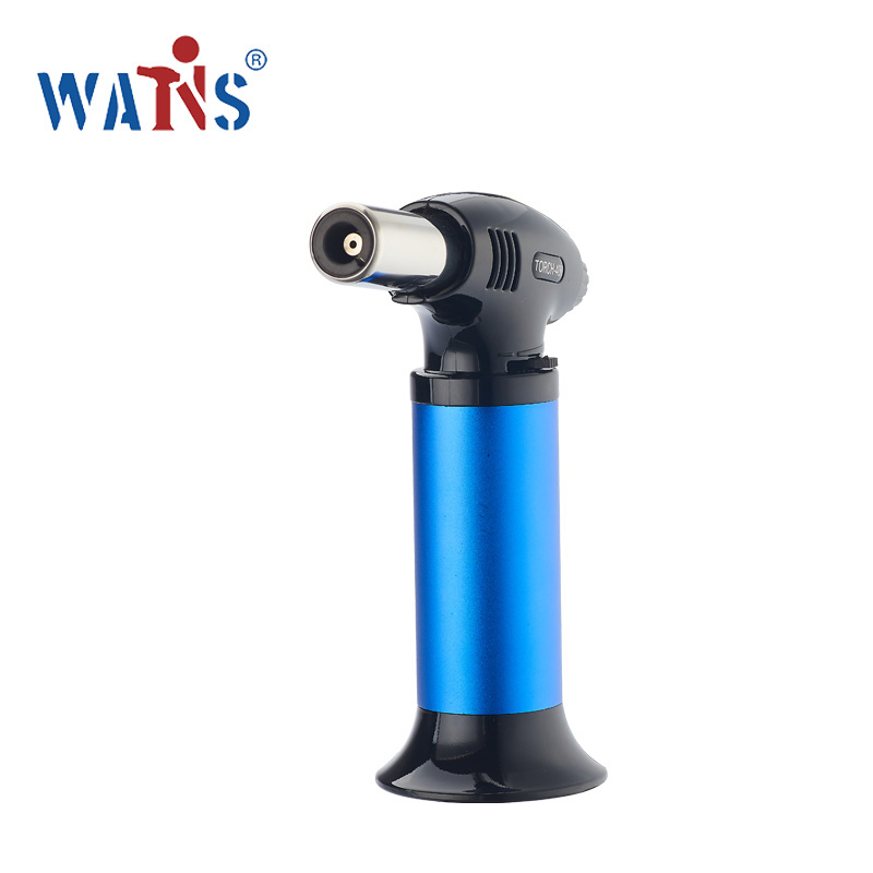 Windproof BS-400S adjustable blue flame business gift special baking lighter security lock butane torch