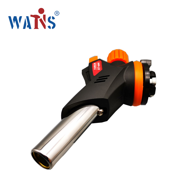 Factory outlets WS-509C stainless steel gas refill outdoor camping blow torch fire gun lighters