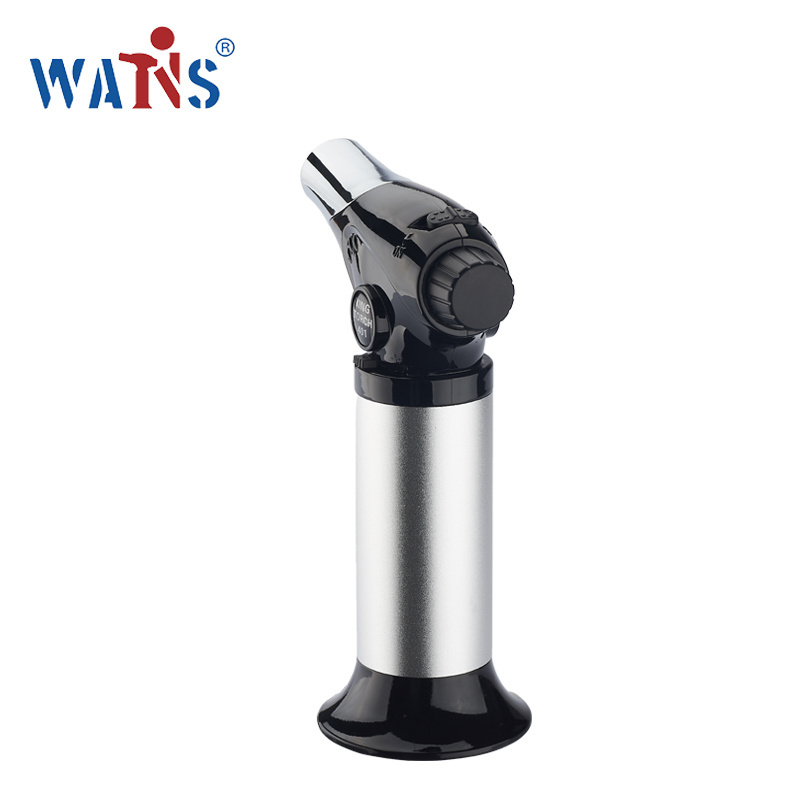 BS-401 kitchen torch white black jet flame kitchen butane gas torch lighter gas welding torch lighter