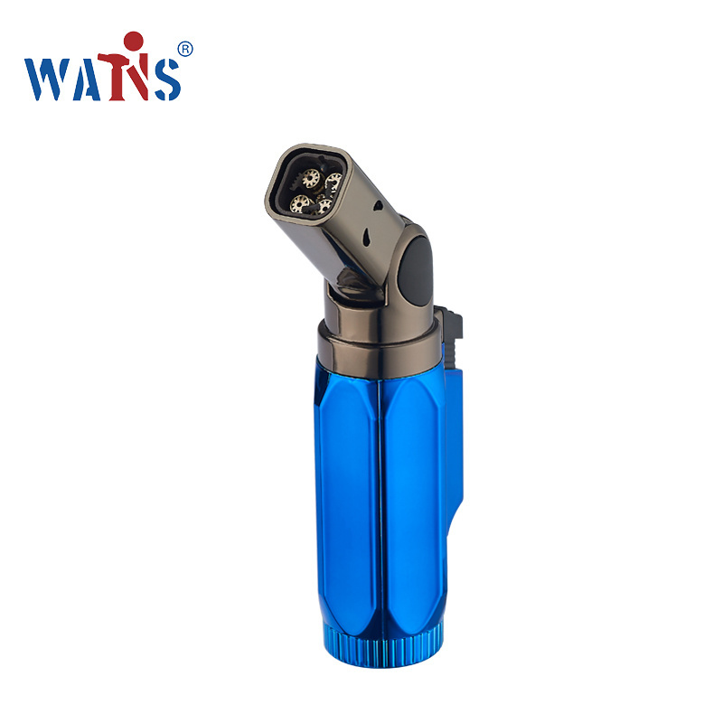 Portable Windproof Butane Gas Mini Smoking Apparatus Jet Flame cigarette lighter