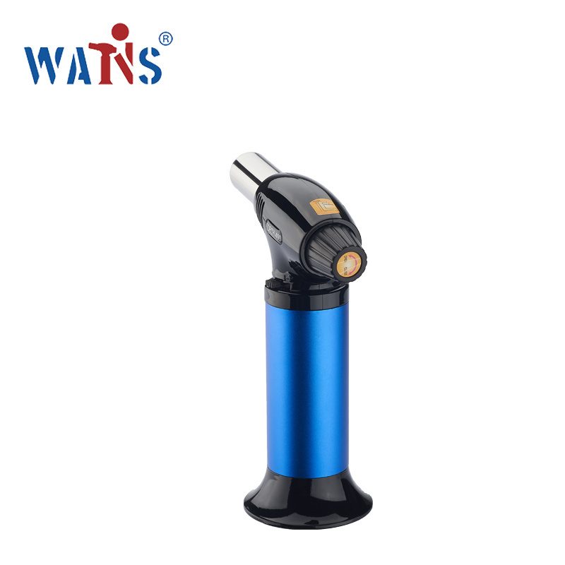 Windproof BS-400S adjustable blue flame business gift special baking lighter security lock butane torch