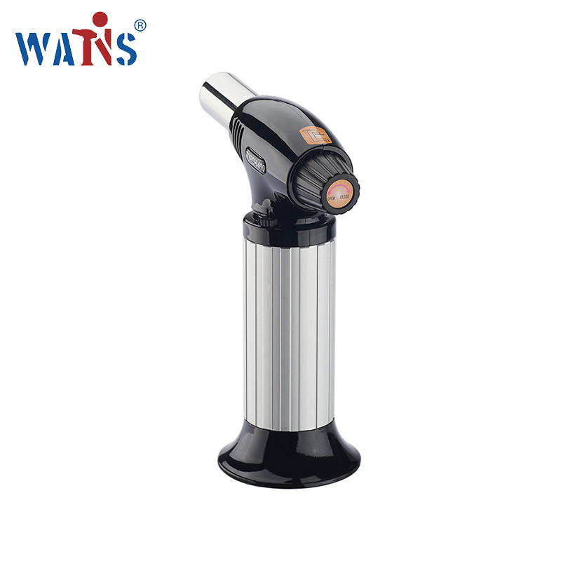 Portable BS-400S adjustable blue flame baking lighter safety lock butane torch