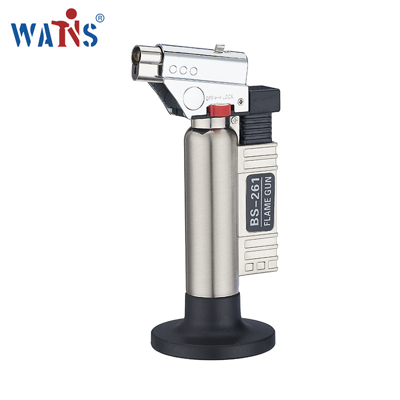 Factory supply BS-261 outdoor camping superior quality gas refill torch lighter gun