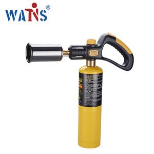 Propane lighter jet high temperature torch can be used to heat rusty copper metal objects melt the musket mapp torch