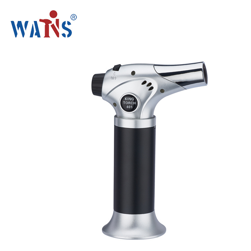 Hot sale white black kitchen cigar  torch lighter gas welding torch